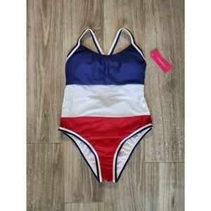 NWT Colorblock One Piece